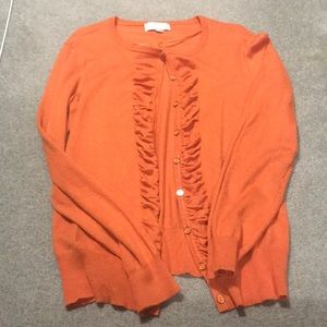 *Carolyn Taylor* Orange sweater